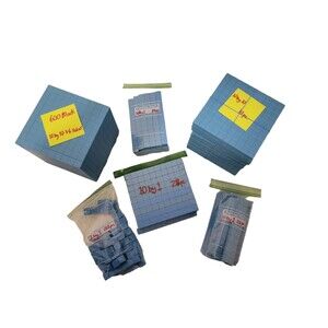 Learning Resources Counting Math Blocks Kids Blue Home School Supplies